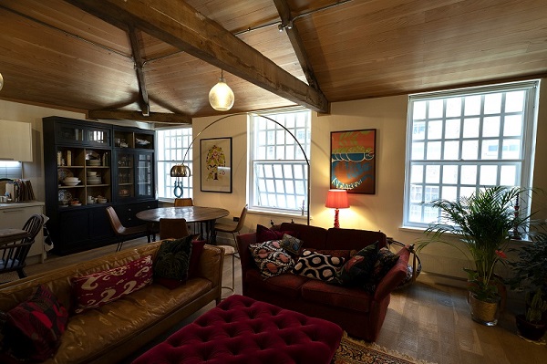 Room featuring secondary glazing
