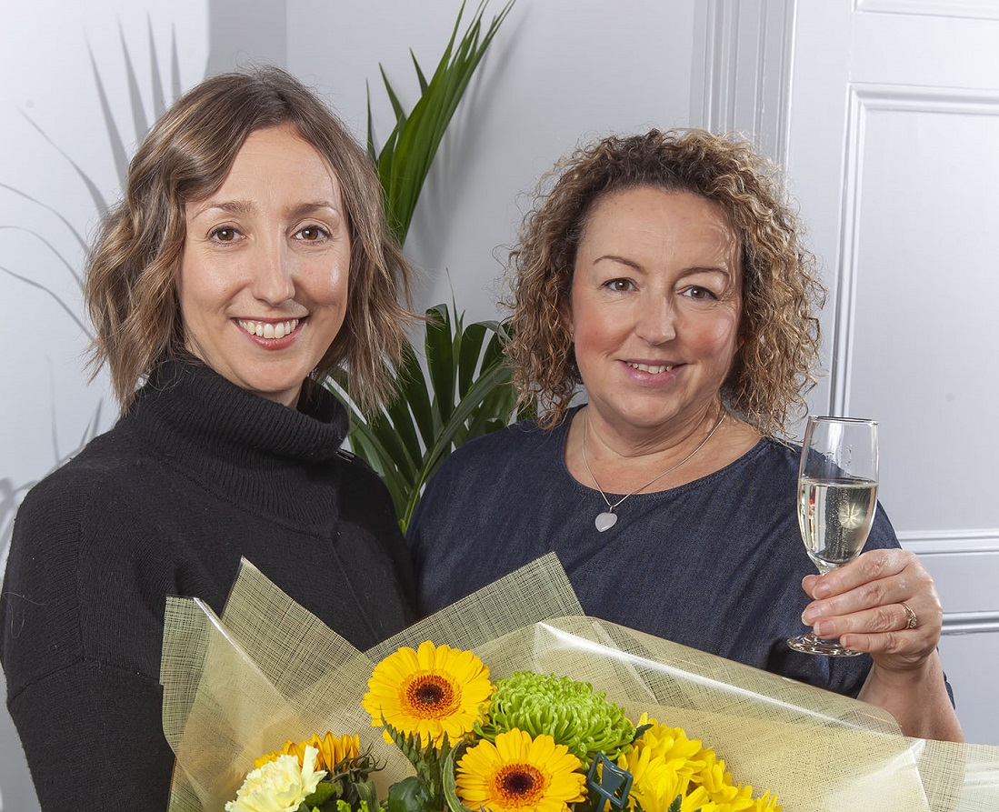 Karen Tinkler and Anneliese Marshall