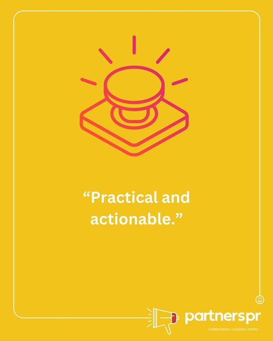 Practical and actionable