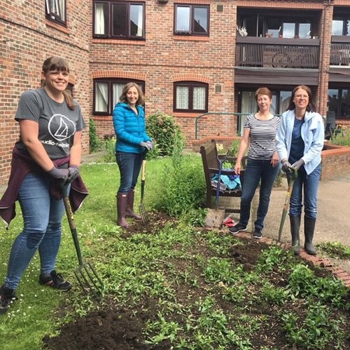 York Cares charity dig